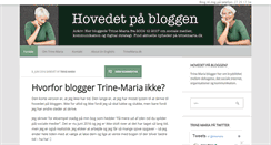 Desktop Screenshot of hovedetpaabloggen.dk